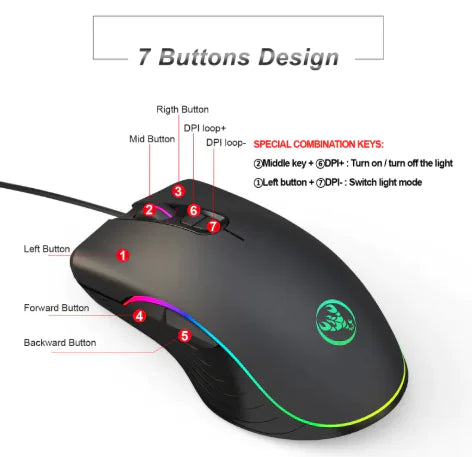 Advanced Tech Gaming Mouse