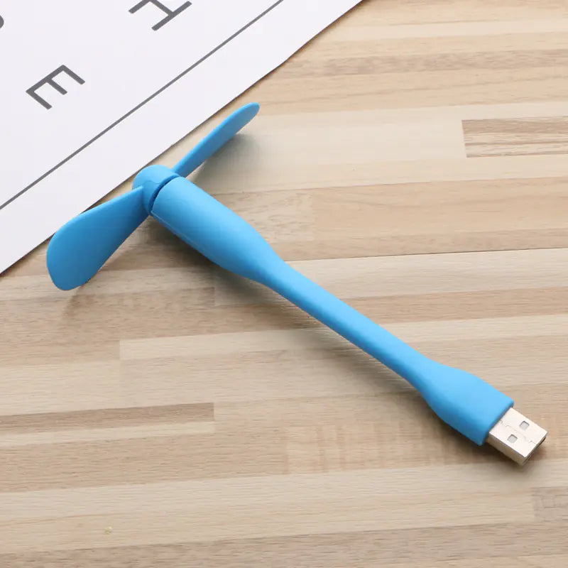 Mini Flexible USB Handheld Cooling Fan for Devices