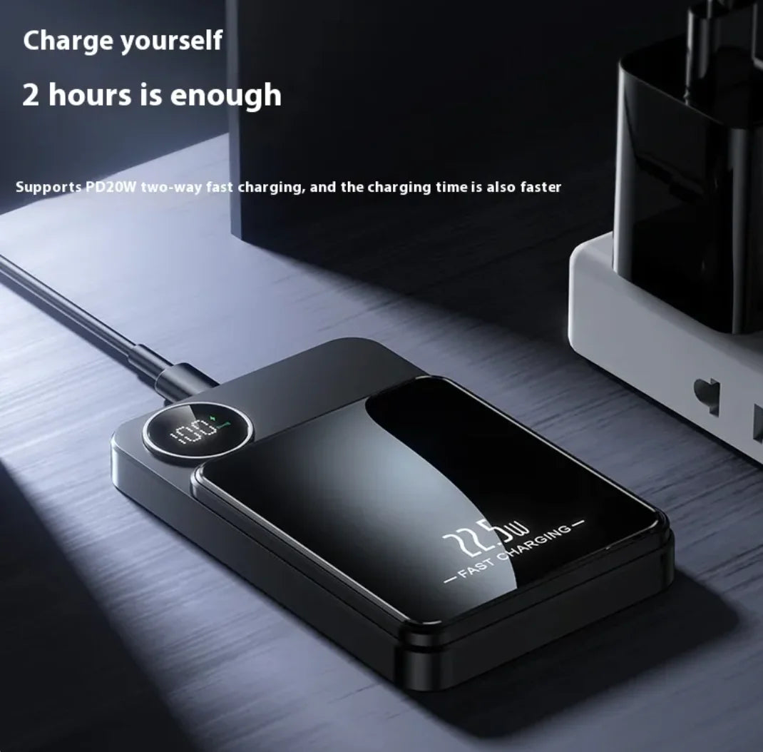 Magnetic Powerpank fast charging