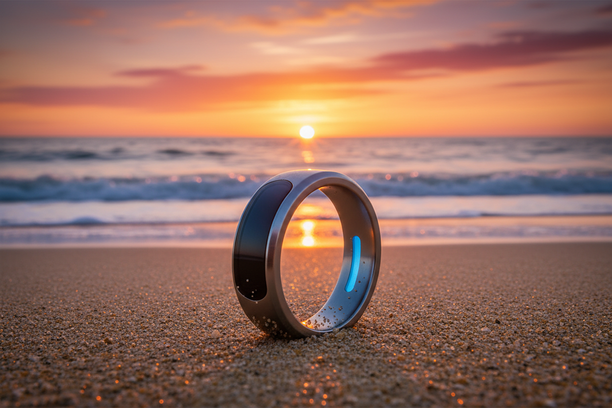 Smart Ring with Heart Monitoring